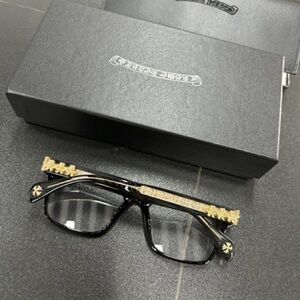 CHROME HEARTS plastic frame glasses